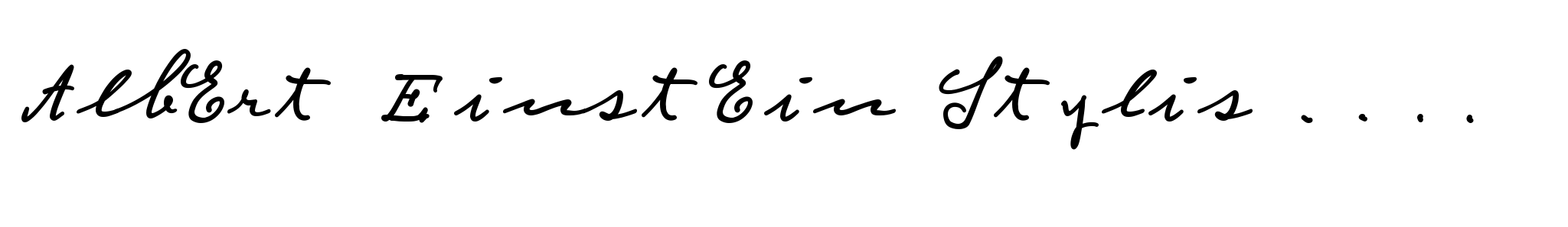 Albert Einstein Stylistic Set-Math 60 Semi Bold image